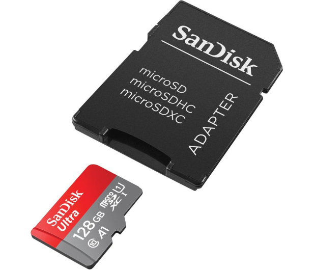 SANDISK MicroSDXC 128GB 140MB/s SDSQUAB-128G-GN6MA - 1077523 - zdjęcie 3